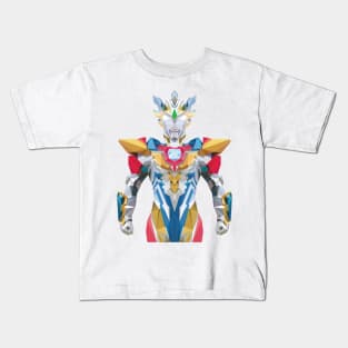 Ultraman Z Delta Rise Claw (Low Poly Style) Kids T-Shirt